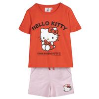 Sæt med tøj Hello Kitty Rød 8 år