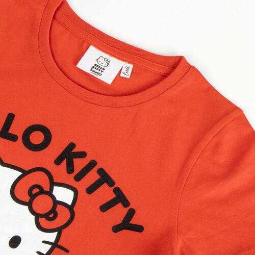 Sæt med tøj Hello Kitty Rød 8 år
