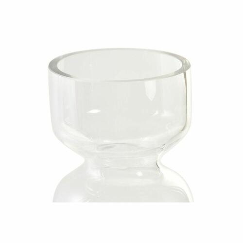 Vase DKD Home Decor Krystal Gennemsigtig Moderne (14 x 14 x 30 cm)