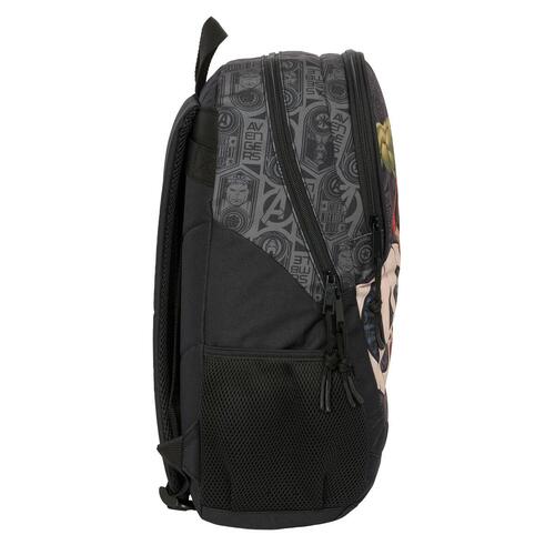 Skoletaske The Avengers Vendetta Sort 32 x 44 x 16 cm