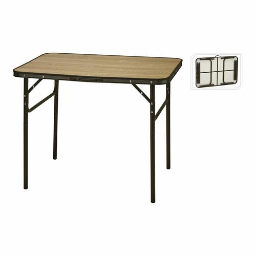 Sammenklappeligt bord Lifetime Brun Sort 90 x 60 x 70 cm