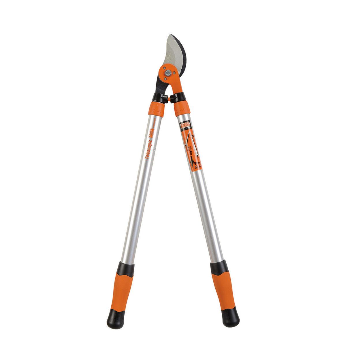 Bahco tohånds beskærersaks med teleskopisk håndtag