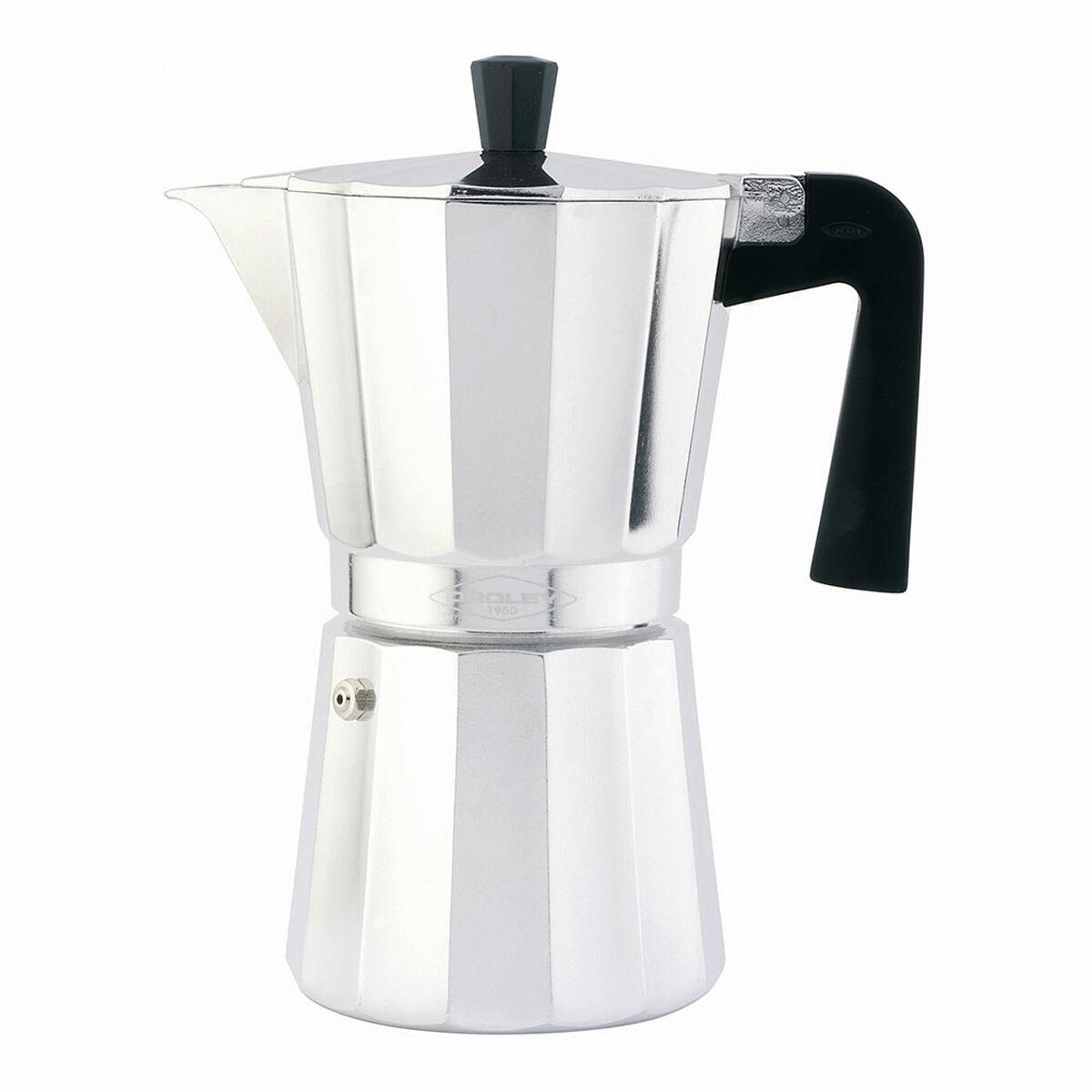 Oroley New Vitro italiensk espressokande, aluminium, 12 kopper