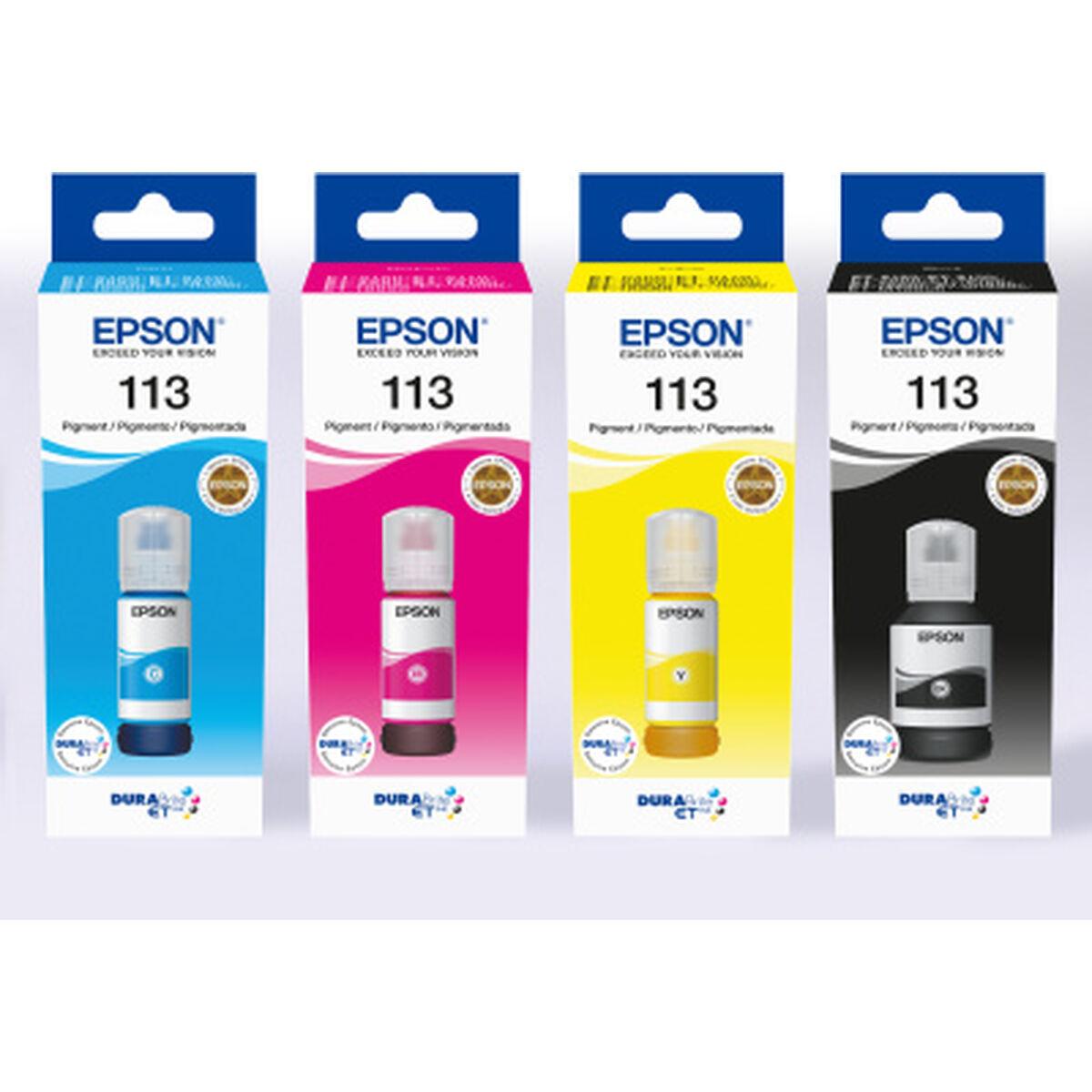 Blæk til Epson - multipack 113, original, multifarvet billede