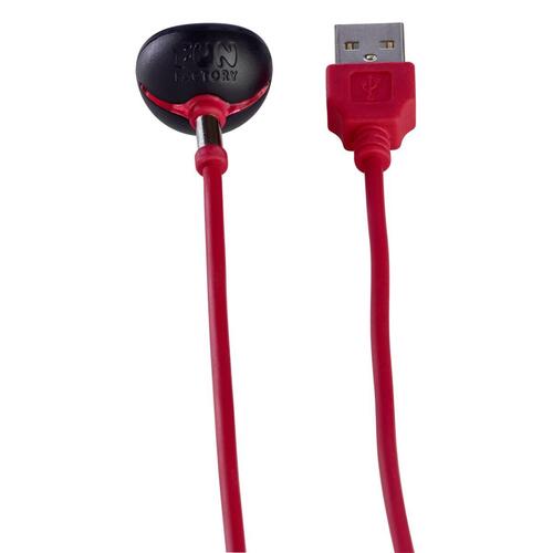 USB-opladerkabel Fun Factory USB Magnetic Charger Rød