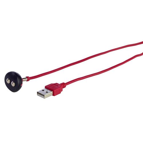 USB-opladerkabel Fun Factory USB Magnetic Charger Rød