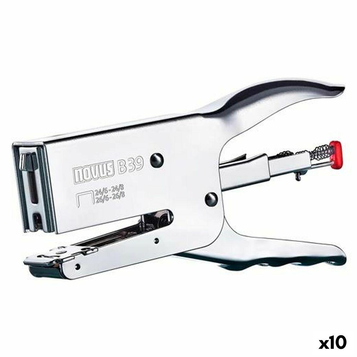 Novus B39 hæftetang - sølv, metal (10 stk.)