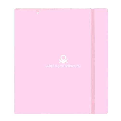 Ringbind Benetton Unique Pink Turkisblå 27 X 32 X 4 cm