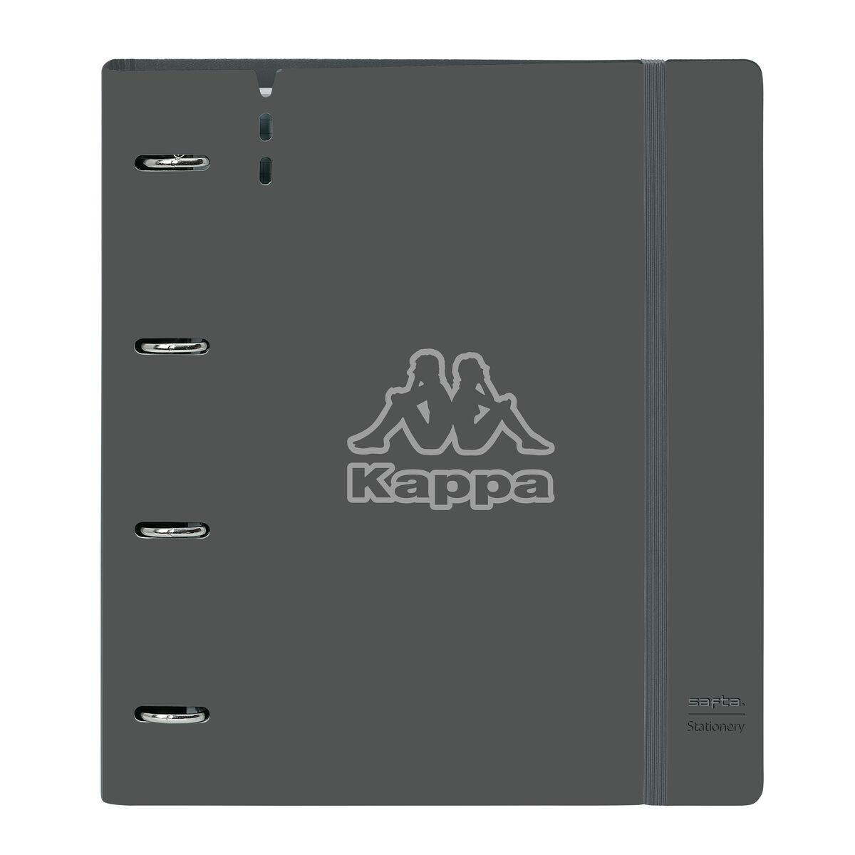 Kappa ringbind - Dark Sort, 27 × 32 × 4 cm