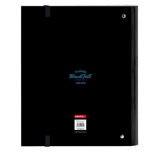 Ringbind BlackFit8 California Blå Sort 27 x 32 x 3.5 cm