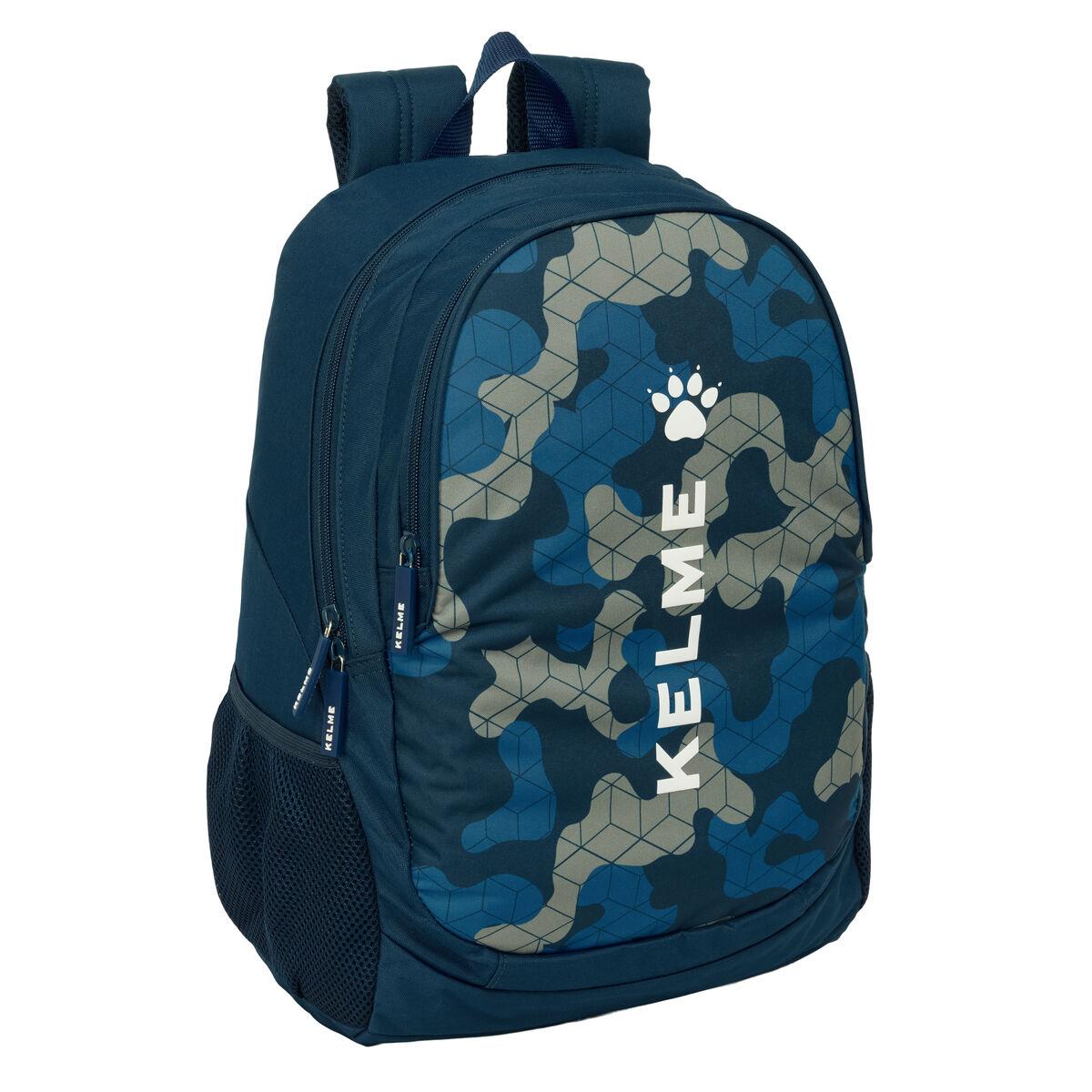 Kelme Epic skoletaske - marineblå, 32 × 44 × 16 cm