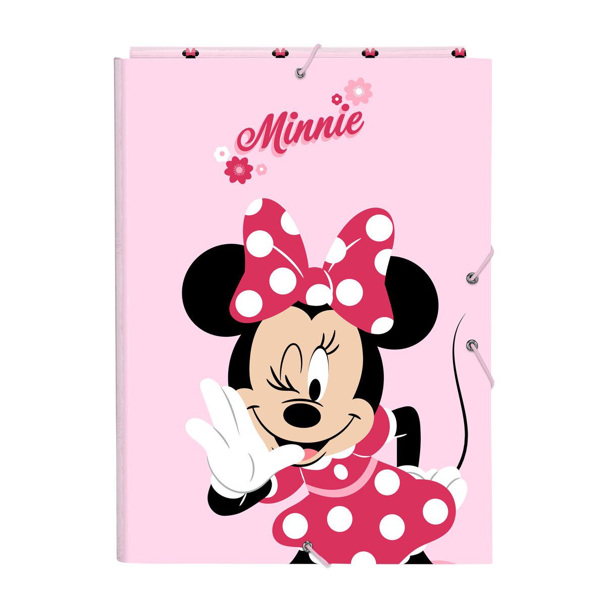 Ringbind A4 Minnie Mouse - Naive Pink (26 × 33,5 × 2,5 cm)