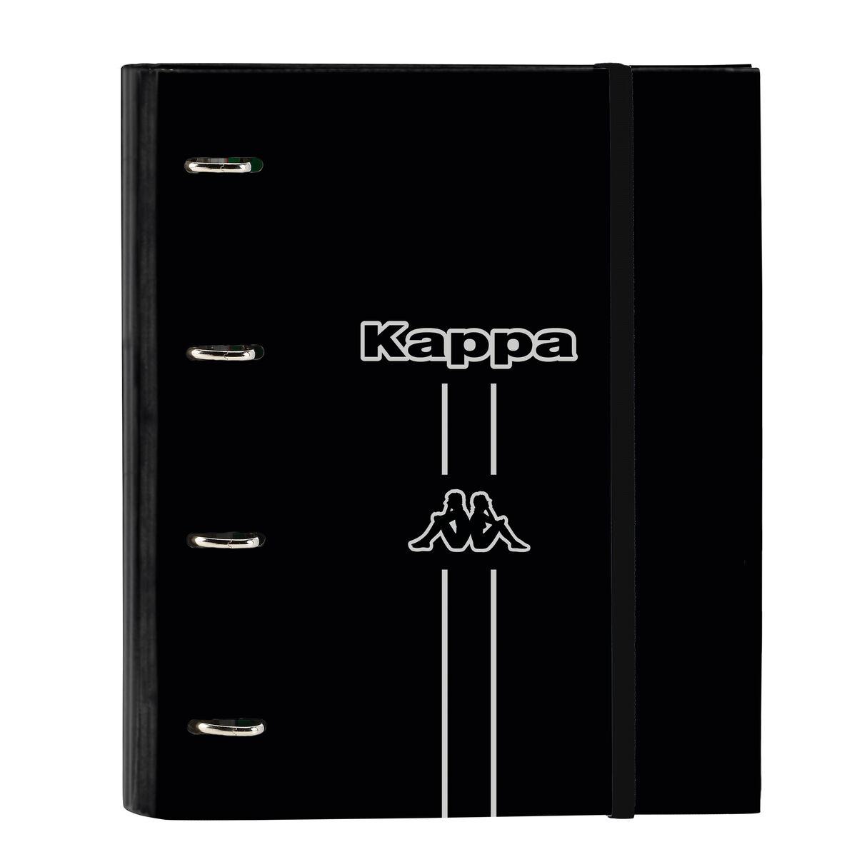 Kappa ringbind Dark - sort, 27 × 32 × 3,5 cm