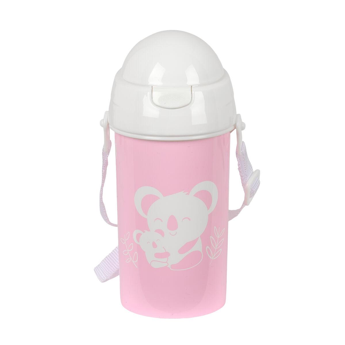 Safta vandflaske Koala - Pink, PVC, 500 ml