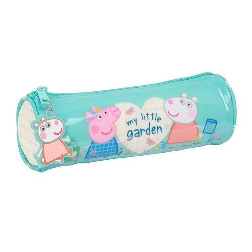 Penalhus Peppa Pig Pretty flowers Gul Mint 20 x 7 x 7 cm