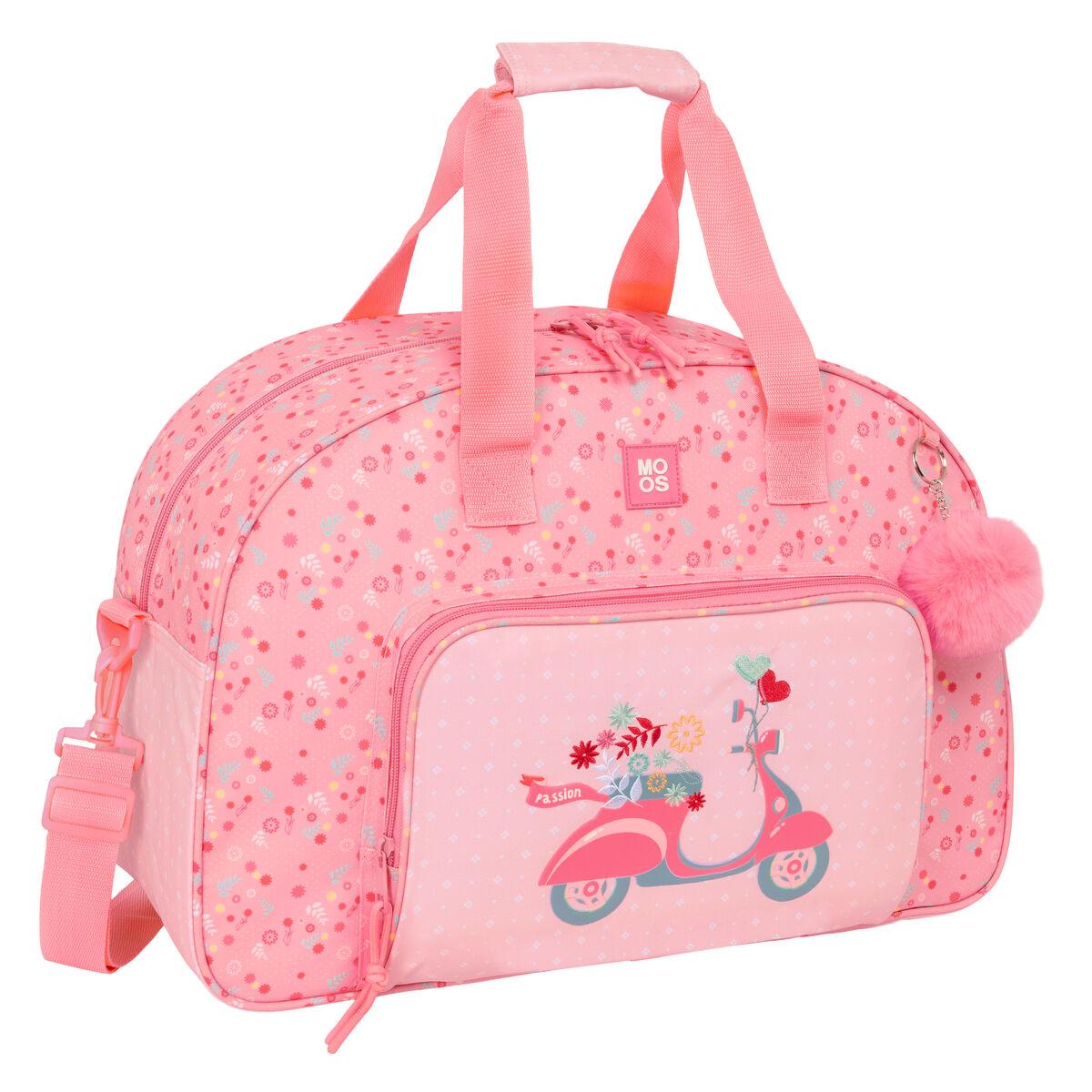 Moos Passion sportstaske - multifarvet/pink 48 × 33 × 21 cm