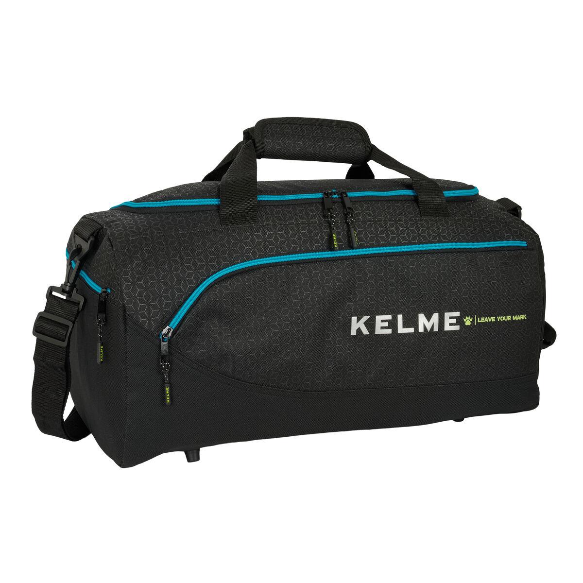 Kelme Iron sportstaske - sort, polyester 600D med skulderrem