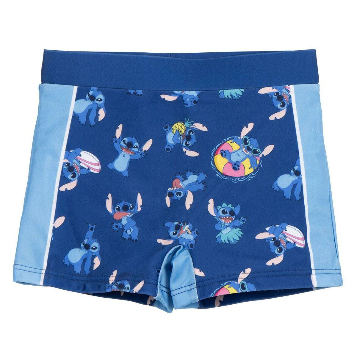 Drengebadebukserne Stitch Mørkeblå 6 år