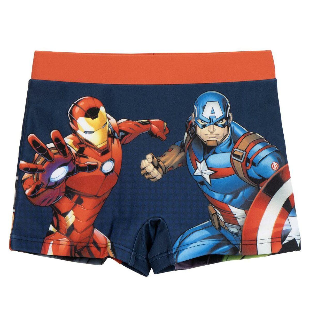 Drengebadebukserne The Avengers Mørkeblå 8 år