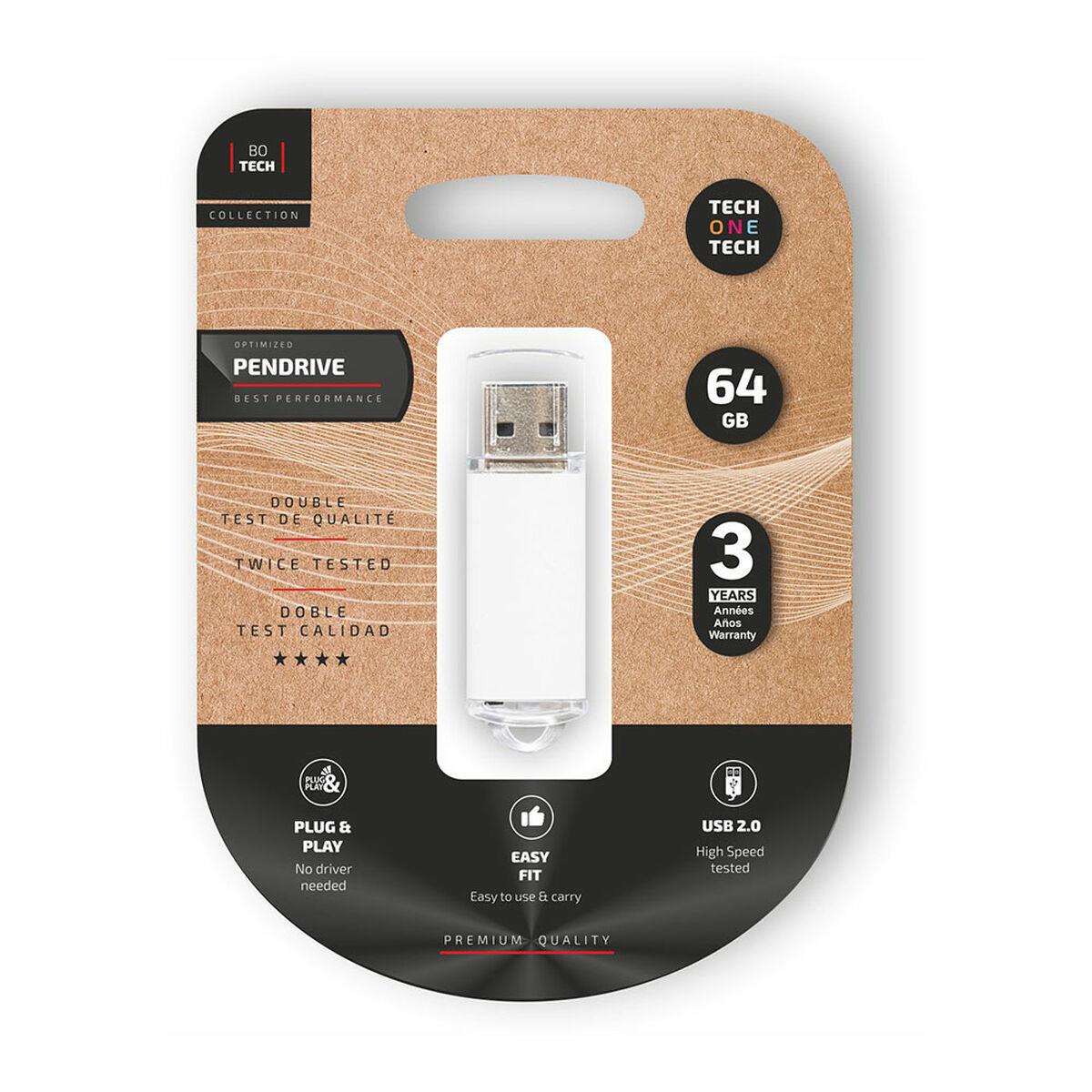 USB-stik 64 GB - Tech One Tech