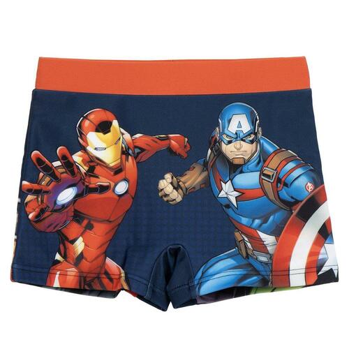 Drengebadebukserne The Avengers Mørkeblå 4 år