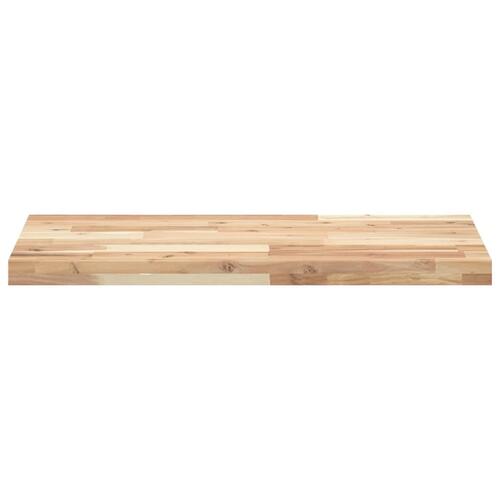 Bordplade 80x40x4 cm rektangulær massivt akacietræ