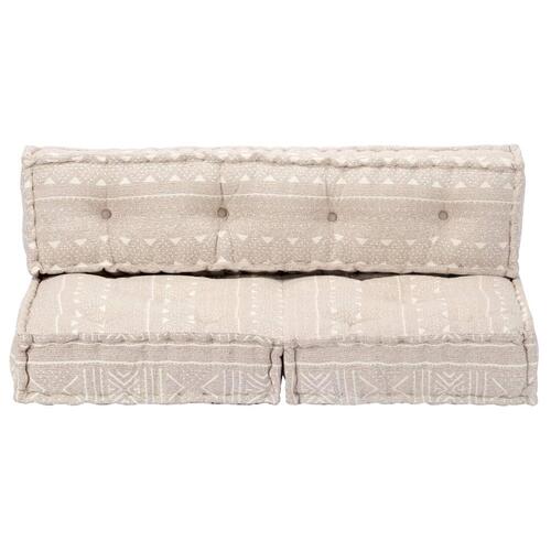 Puf stof beige