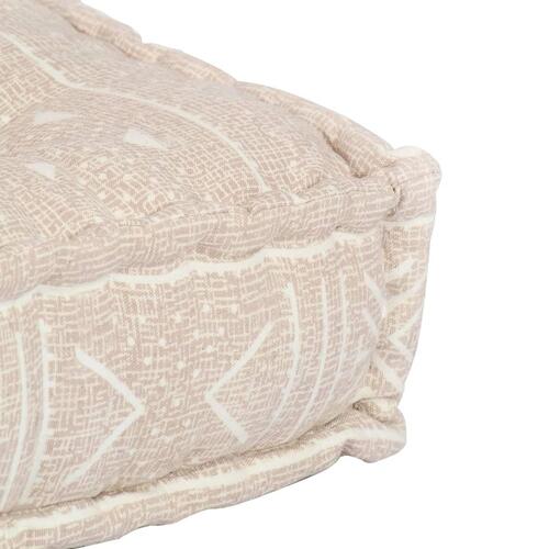 Puf stof beige