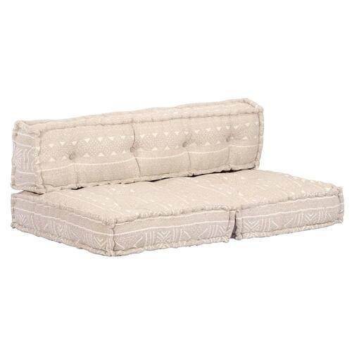 Puf stof beige