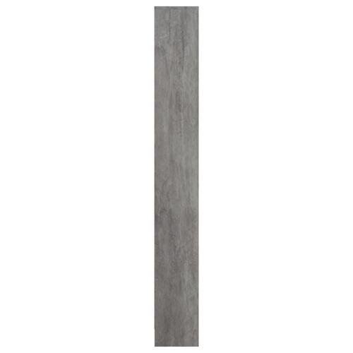 Skoskab med 5 låger 59x24x167 cm spånplade betongrå