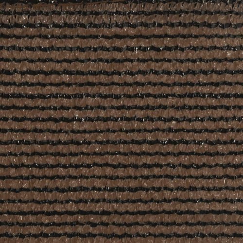 Solsejl 4/5 × 4 m trapez - HDPE 160 g/m², brun