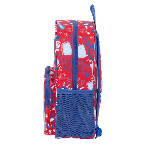 Skoletaske Spider-Man Rescue Blå Rød 26 x 34 x 11 cm