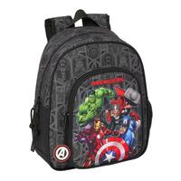 Skoletaske The Avengers Vendetta Sort 27 x 33 x 10 cm