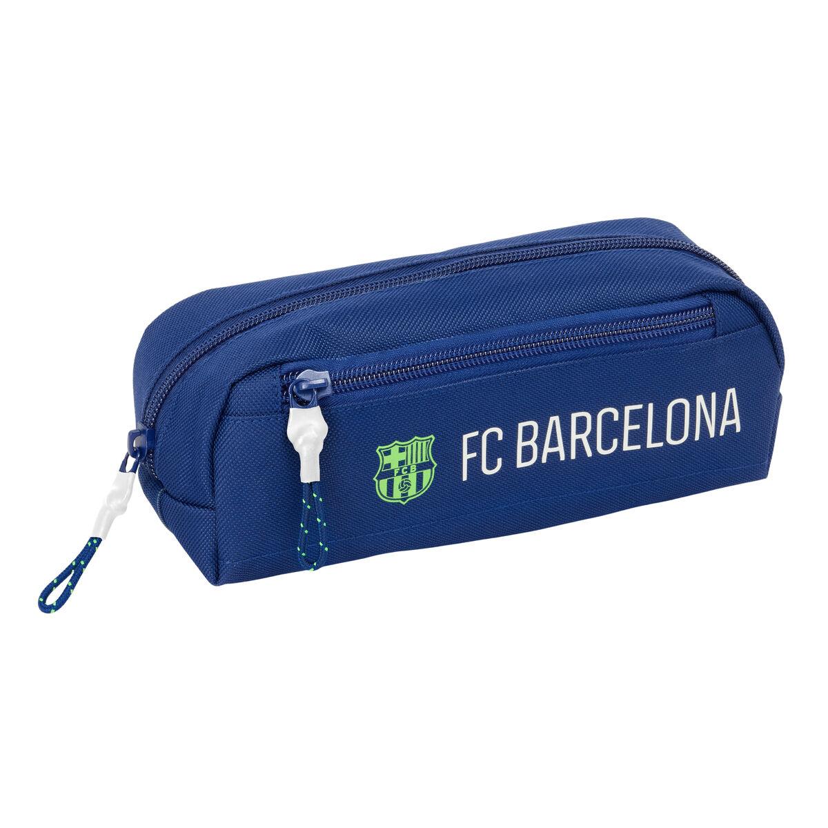 Penalhus F.C. Barcelona - marineblå, 22 × 8,5 × 6 cm