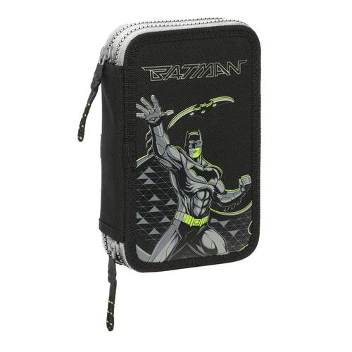 Dobbelt penalhus Batman Game over Sort 12.5 x 19.5 x 4 cm Dobbelt penalhus 29 Dele