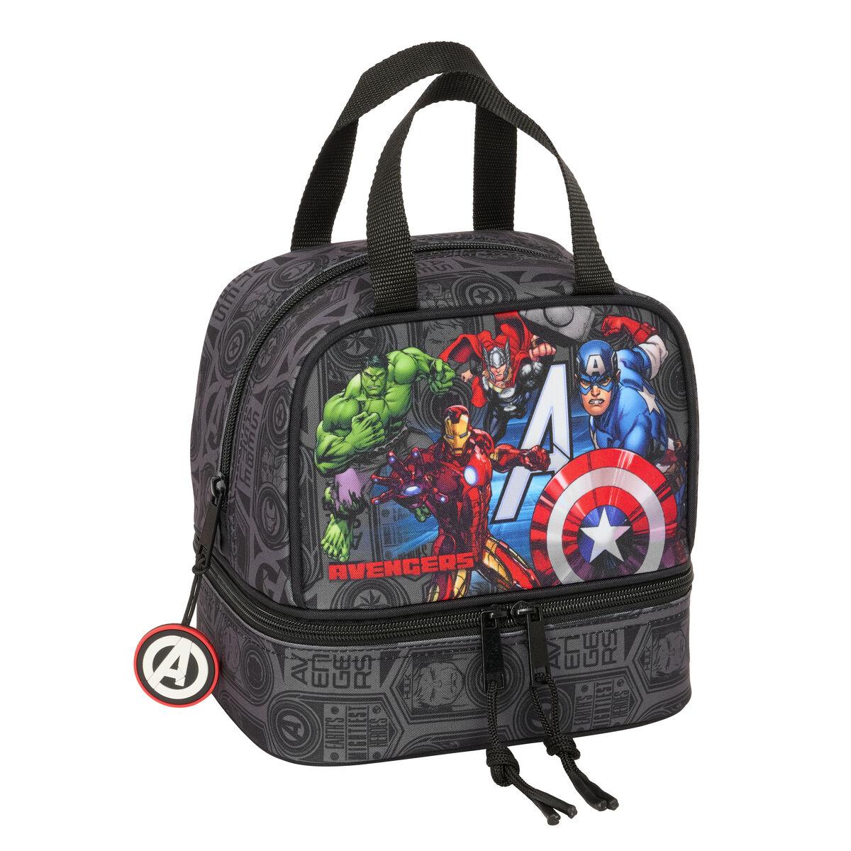 The Avengers madkasse med tilbehør - Vendetta, sort, 20 × 20 × 15 cm