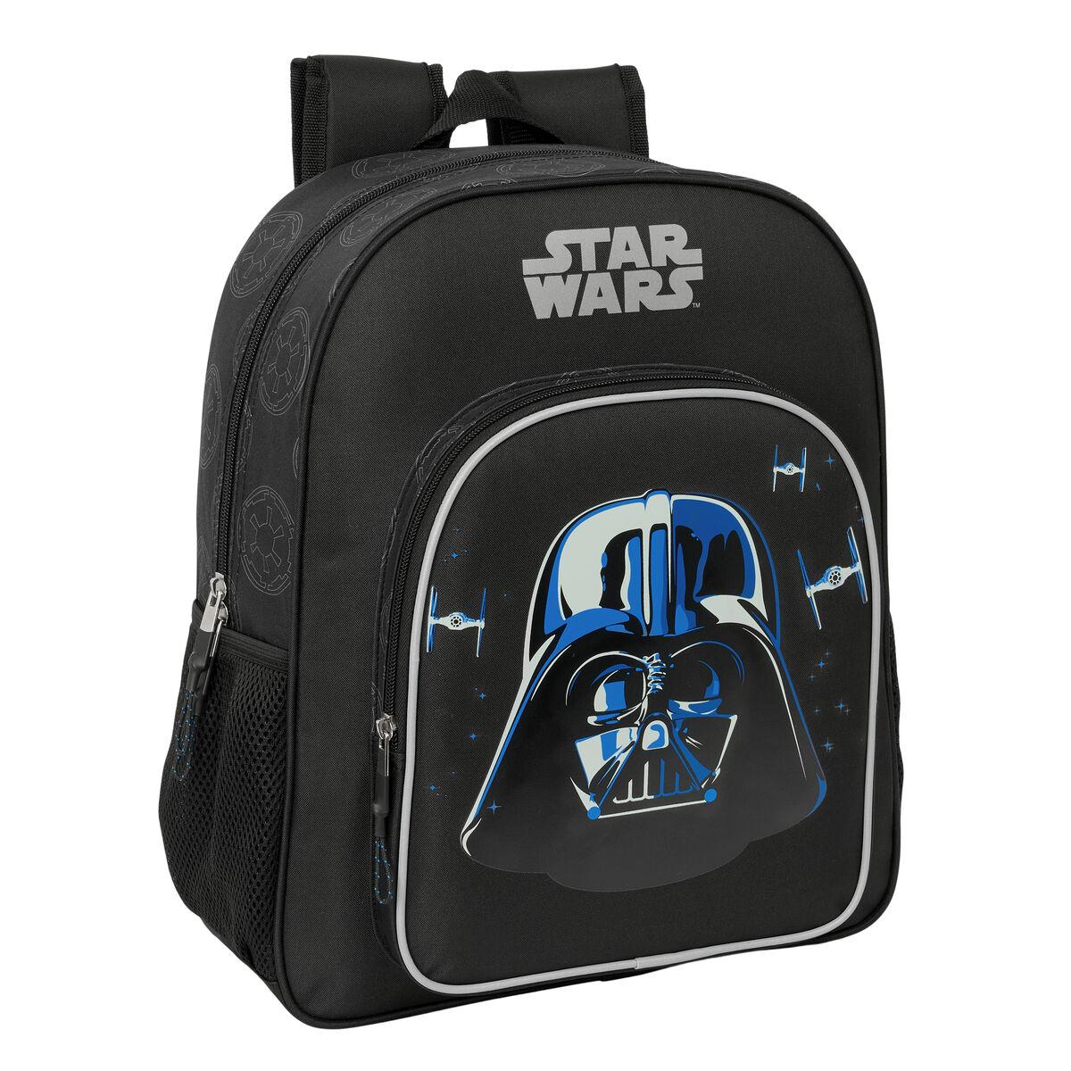 Skoletaske Star Wars Rebellion Sort 32 x 38 x 12 cm