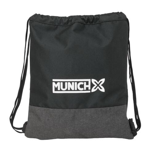 Rygsæk med Snore Munich Topo Sort 35 x 40 x 1 cm