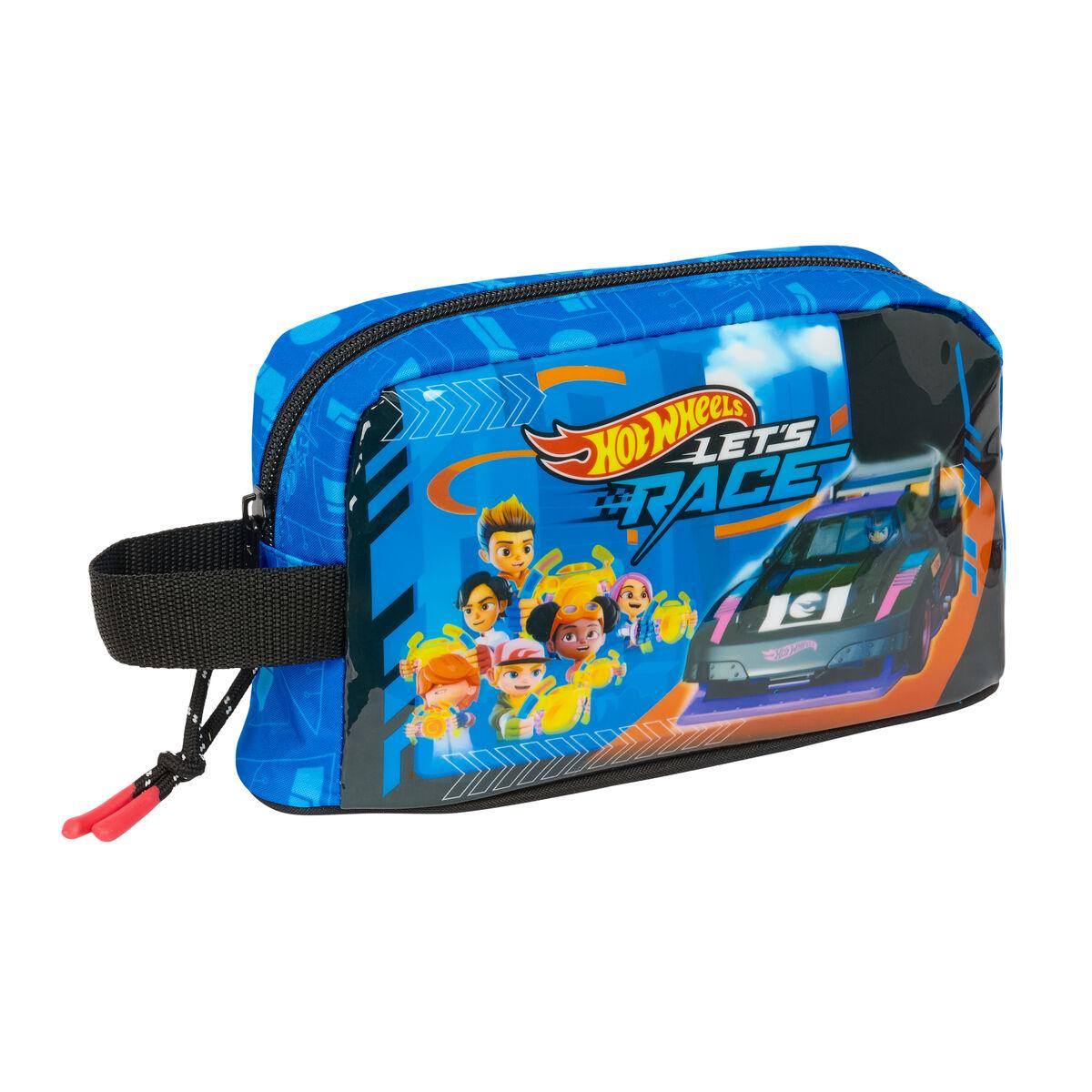 Hot Wheels termomadkasse - Let’s Race, blå/sort, 21,5 × 12 × 6,5 cm