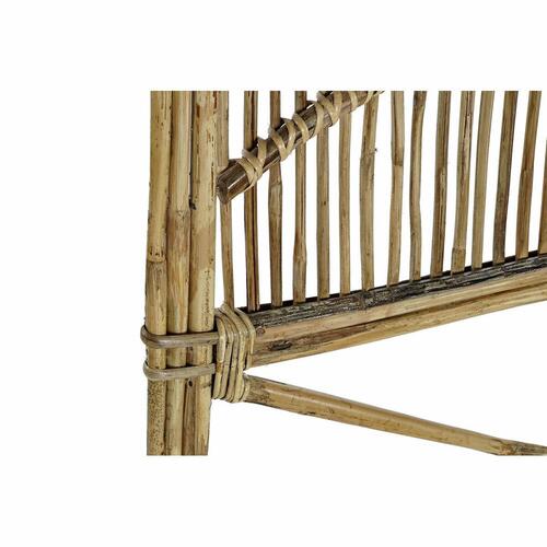 Sengegavl DKD Home Decor Hvid Natur 178 x 4 x 128 cm