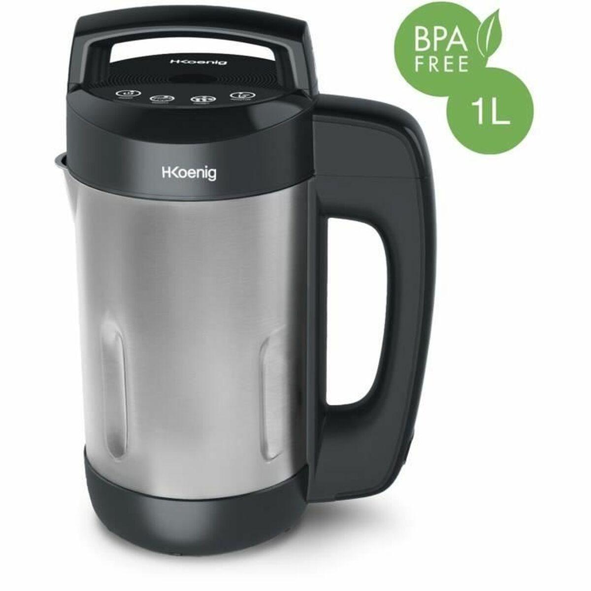 Kop-blender Hkoenig Sort Grå 850 W