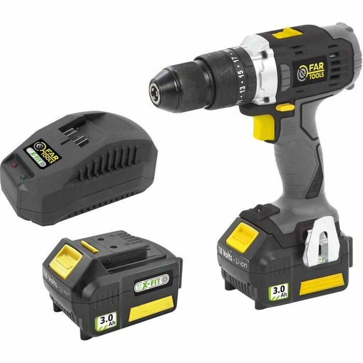 Fartools X-FIT XF-IMPACT DRILL S/S 18V skruemaskine