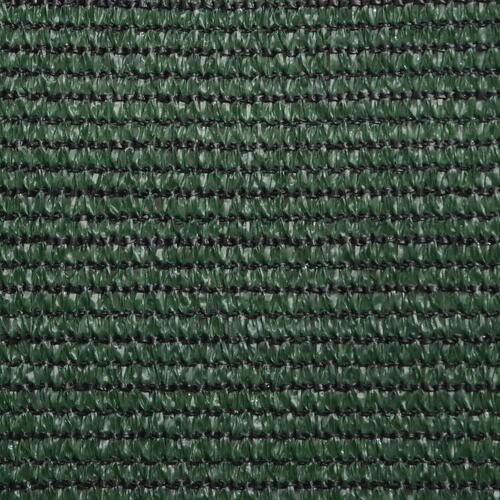 Solsejl 2,5x3,5 m 160 g/m² HDPE mørkegrøn