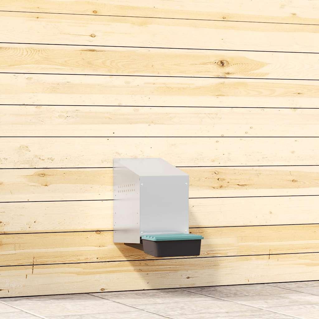 Redekasse til høns 1 rum vægmonteret galvaniseret stål