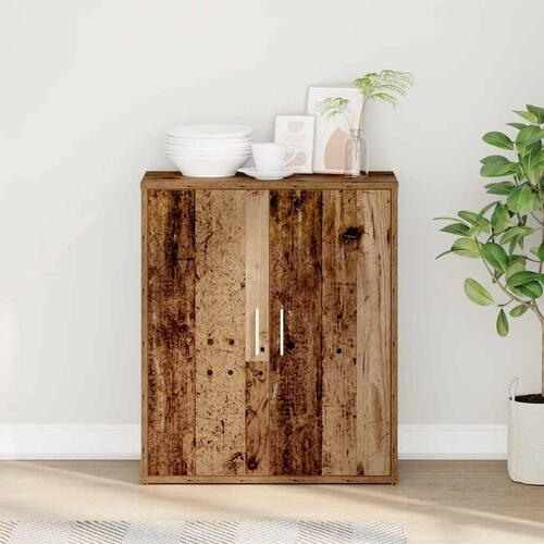 Skænk 60x31x70 cm konstrueret træ antikt træ