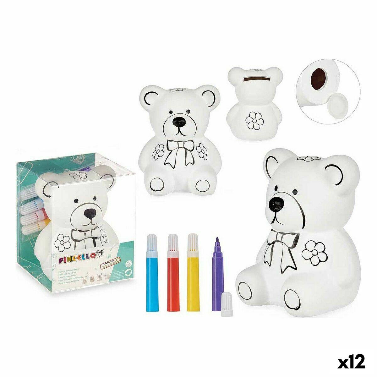 Pengebøsse keramik 9 × 11,5 × 9 cm - 12 stk.