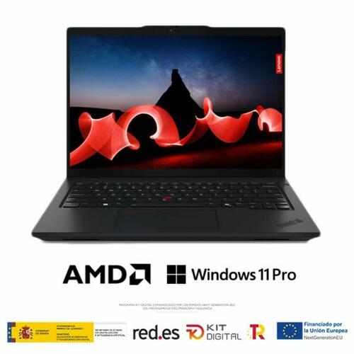 Bærbar computer Lenovo 21L5002GSP 14" amd ryzen 5 7535U 16 GB RAM 512 GB SSD Spansk qwerty