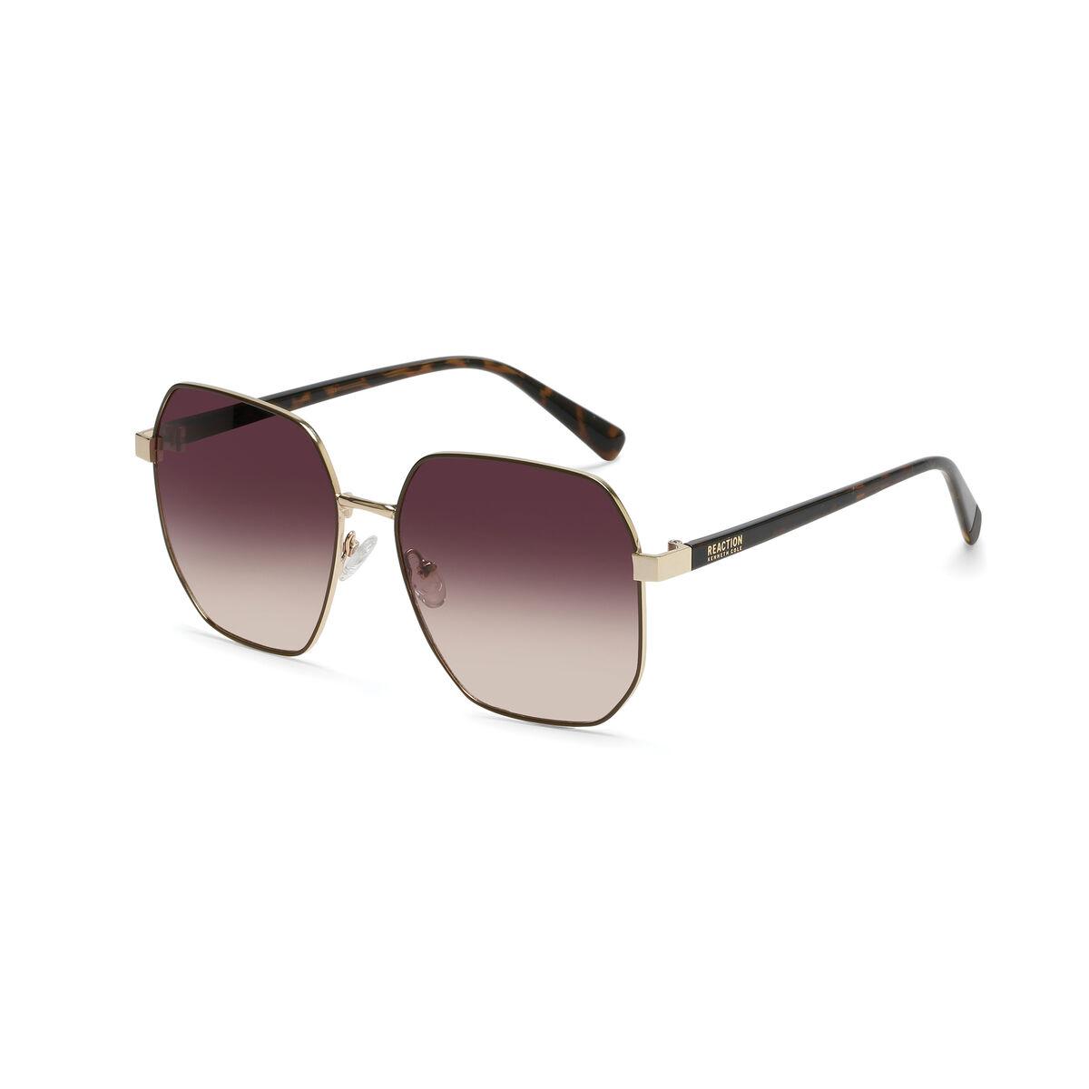 Kenneth Cole KC3000-6032F damesolbriller - brun/guld, 60 mm