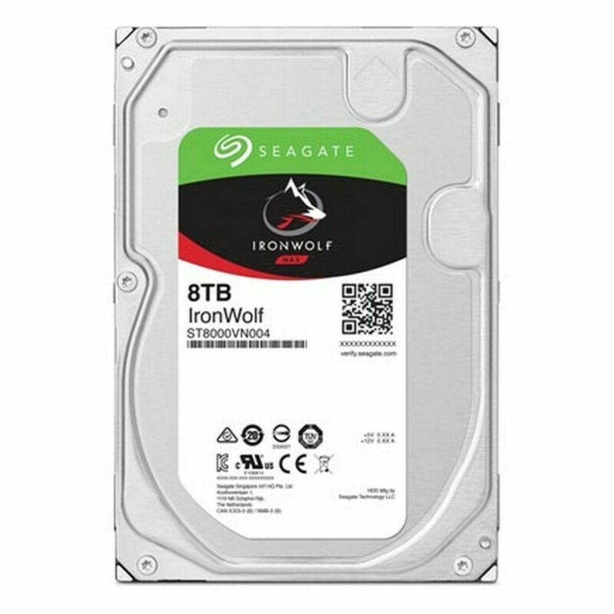 Harddisk Seagate ST8000VN004 8TB 7200 rpm 8 TB 3,5" 3,5 rpm