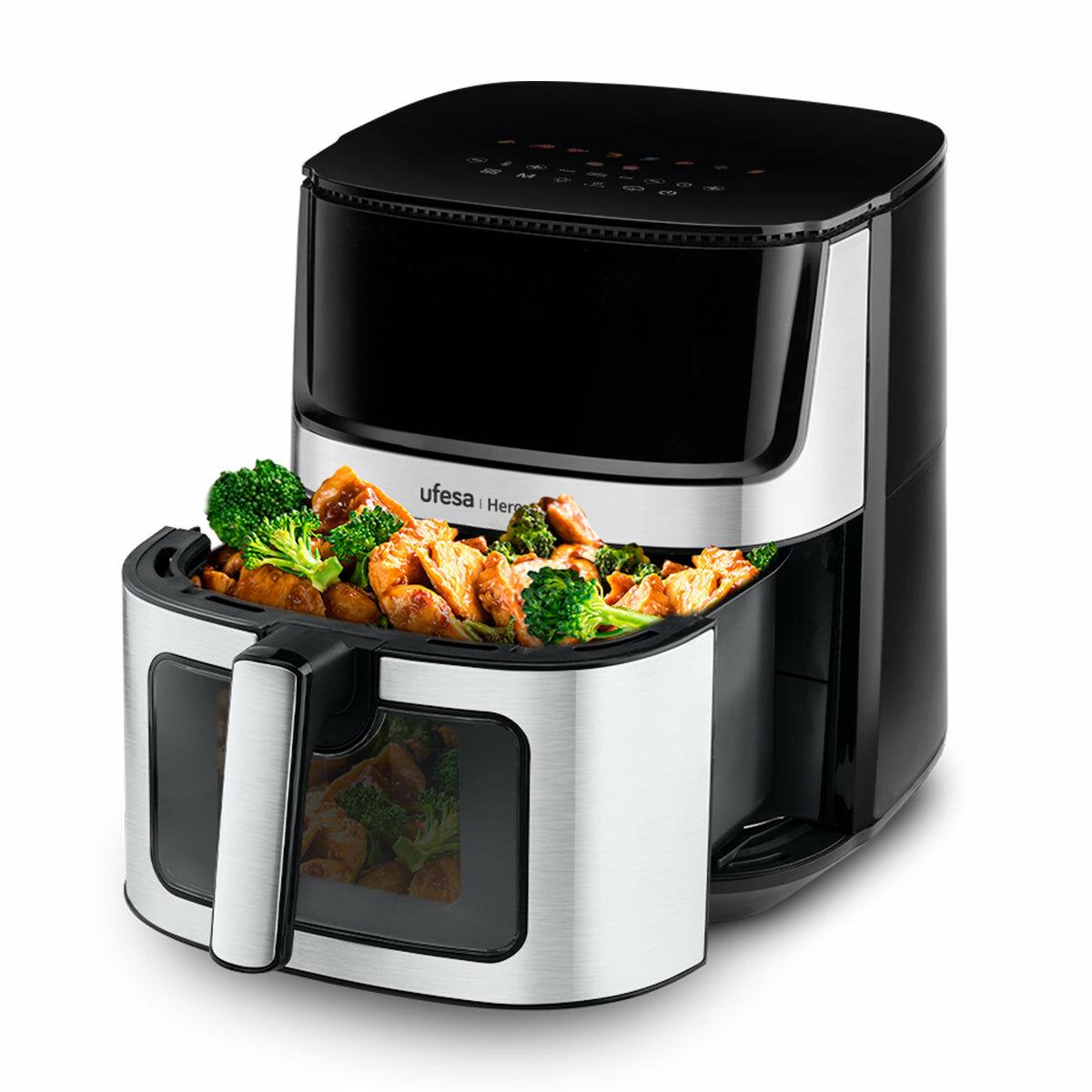 Airfryer UFESA Sort 2000 W 8 L